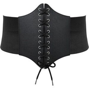 CORSET Belt for Women 01-black